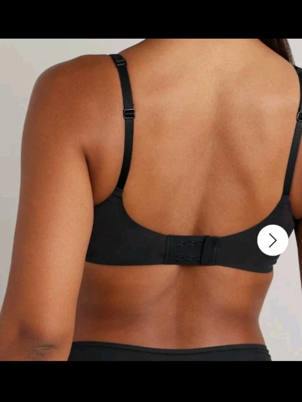 Skims Womens Ultimate Teardrop Push-Up Underwire Bra In Onyx 36DD - Picture 2 of 10